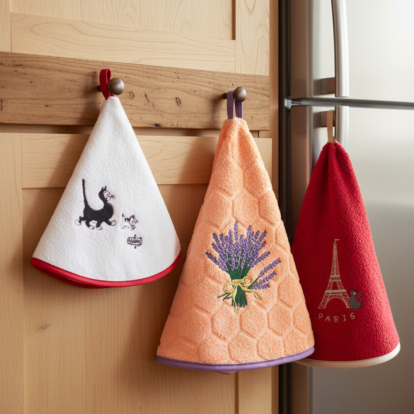 キッチンタオルをかけるところがない3つの状況と解決方法