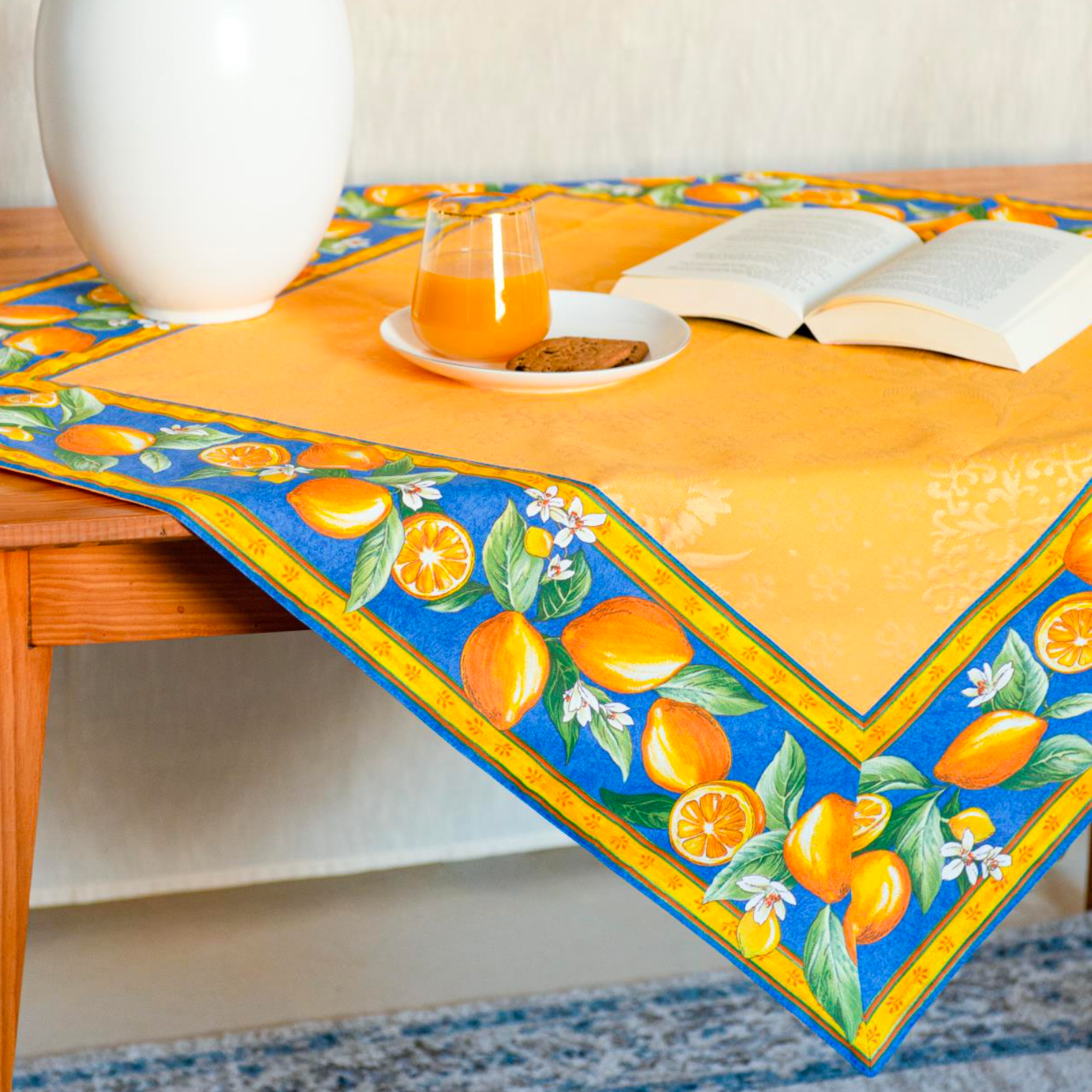 テーブルクロスル/ジャカール・フランセ ジャカード織/フランス製/cotton テーブルクロス ルジャカールフランセ 175×250 ジャカード織 フランス製