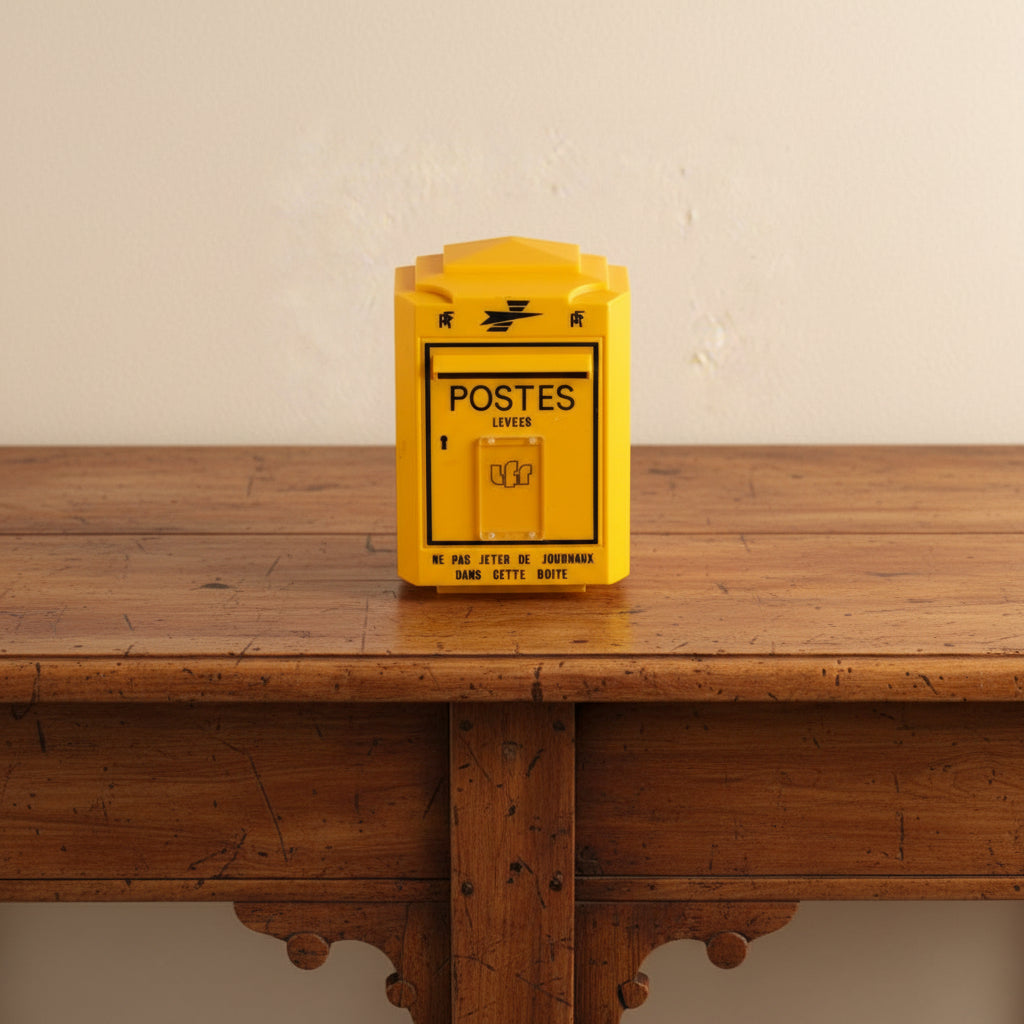 フランス 郵便局 LA POSTE 貯金箱 (M) プラスチック