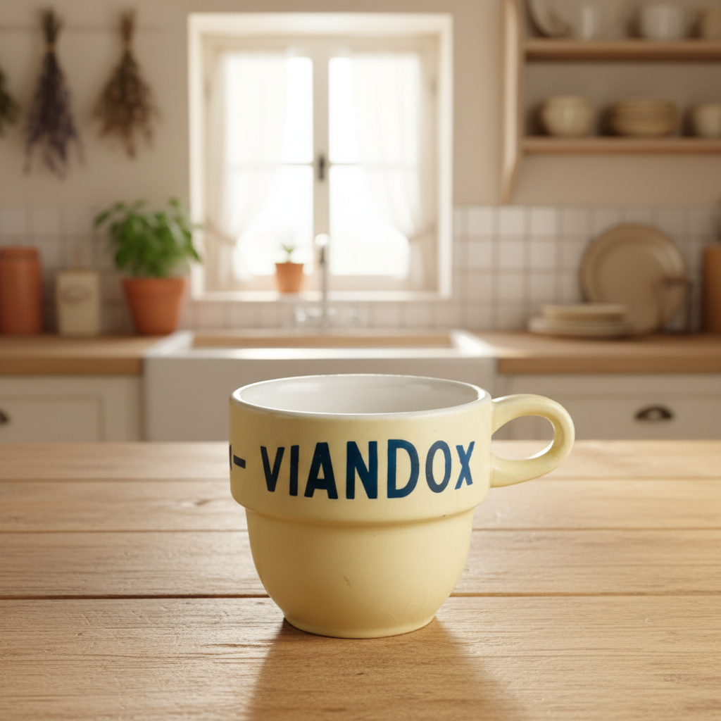 ヴィンテージ VIANDOX スタッキング マグカップ - フランス雑貨 メゾン