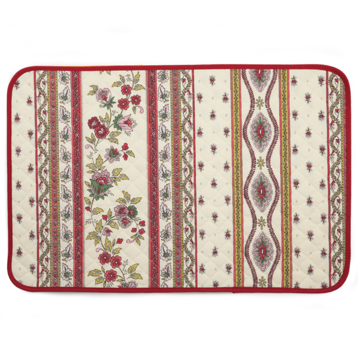 撥水フランスキルトマット(アンディエンヌ)