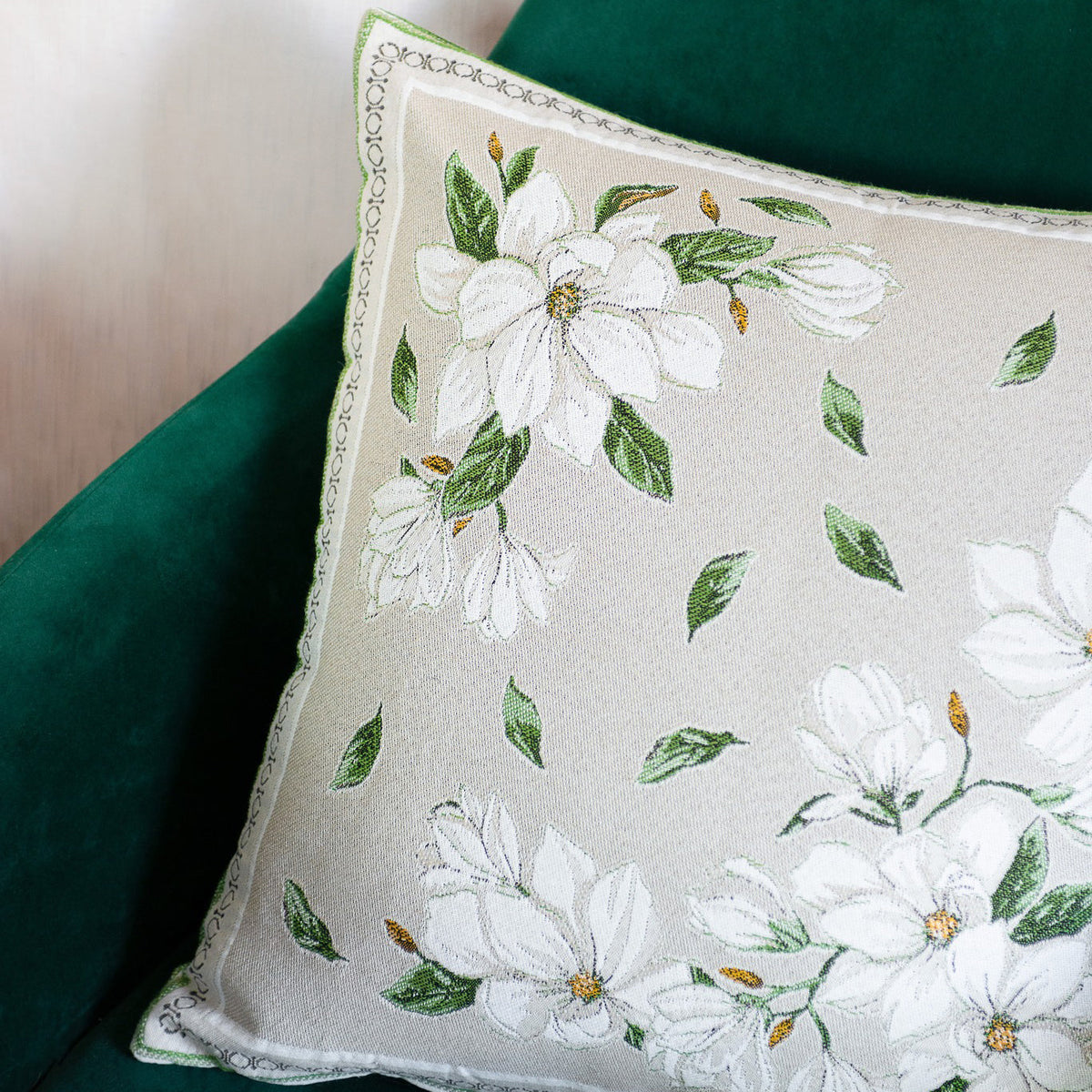 マグノリアクッションカバー ピンク