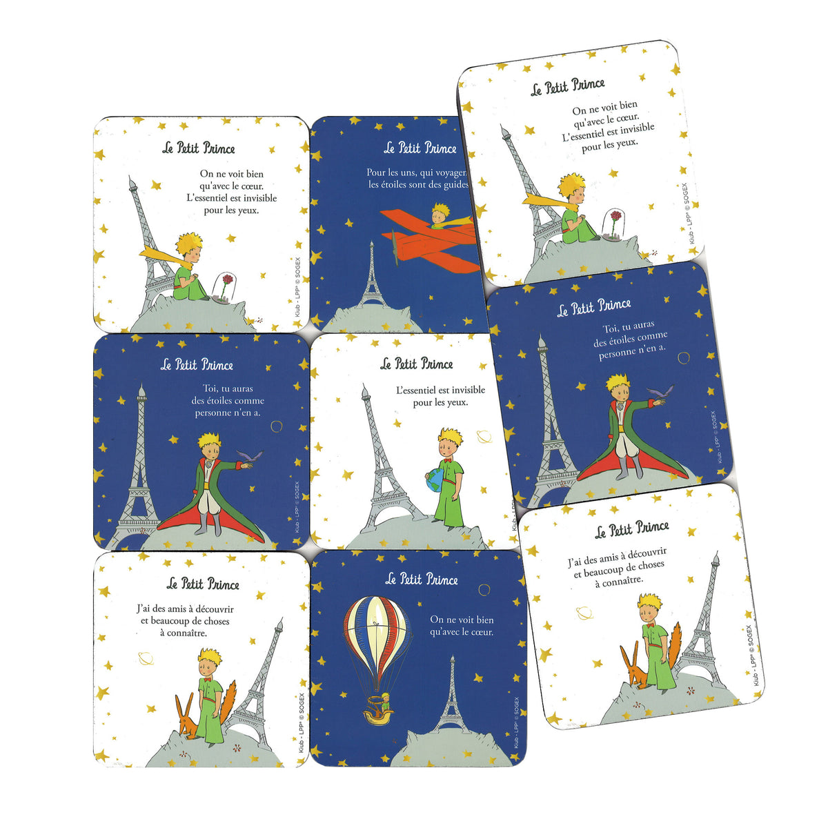 星の王子さまコースター( 6個セット )