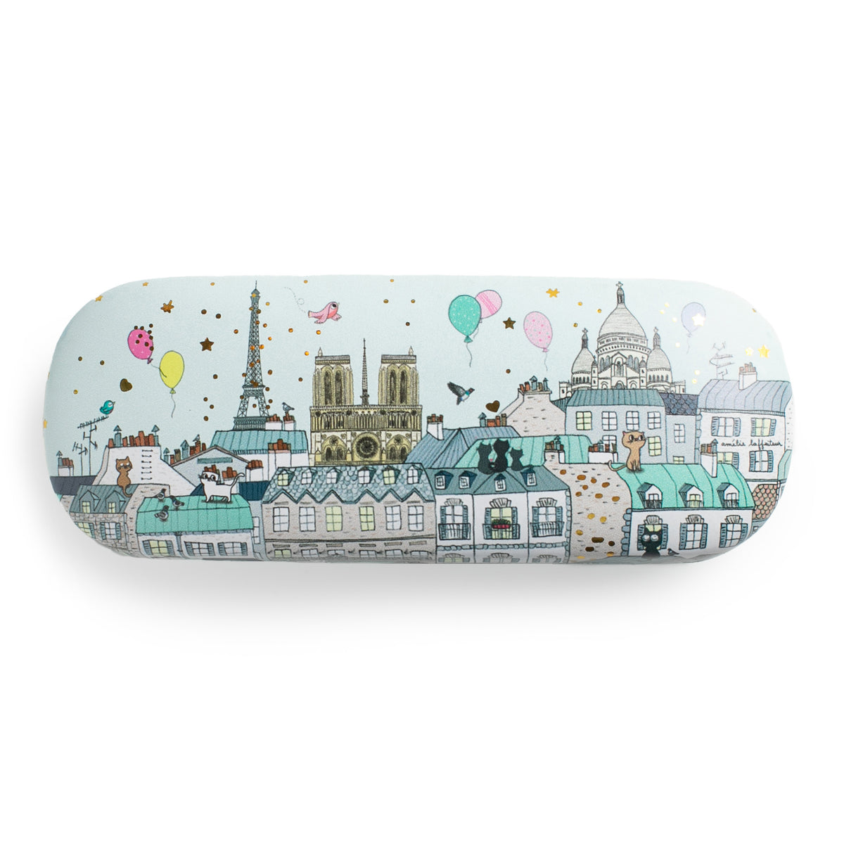 パリの雰囲気たっぷりの 眼鏡ケース