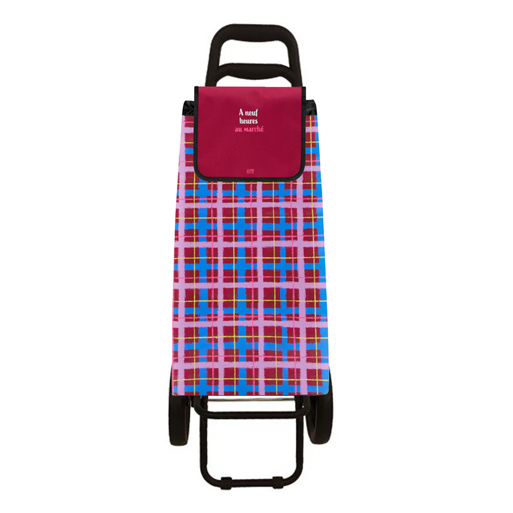 フレンチショッピングカート(Tartan)