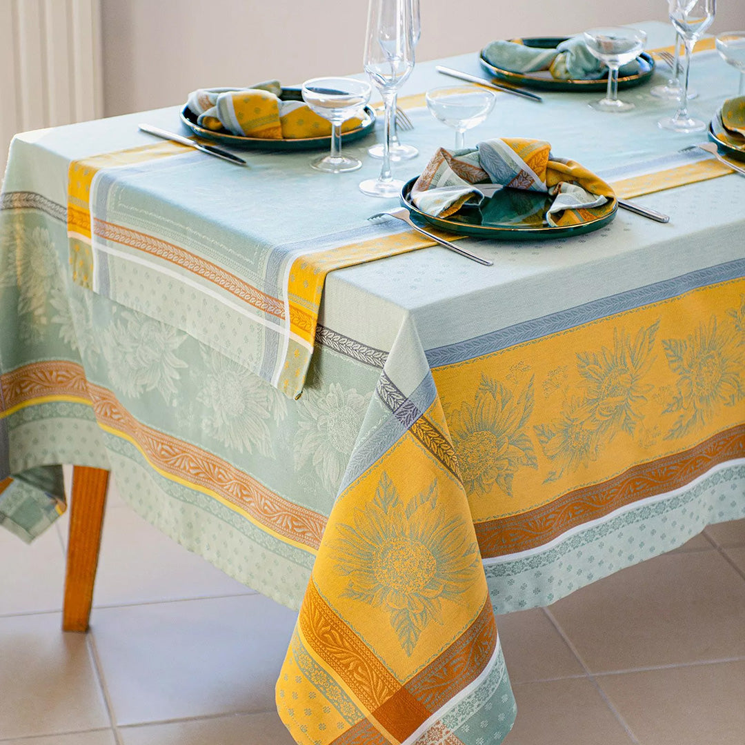 レモンコットンテーブルクロス250 - フランス雑貨 メゾン・ド・プロヴァンス