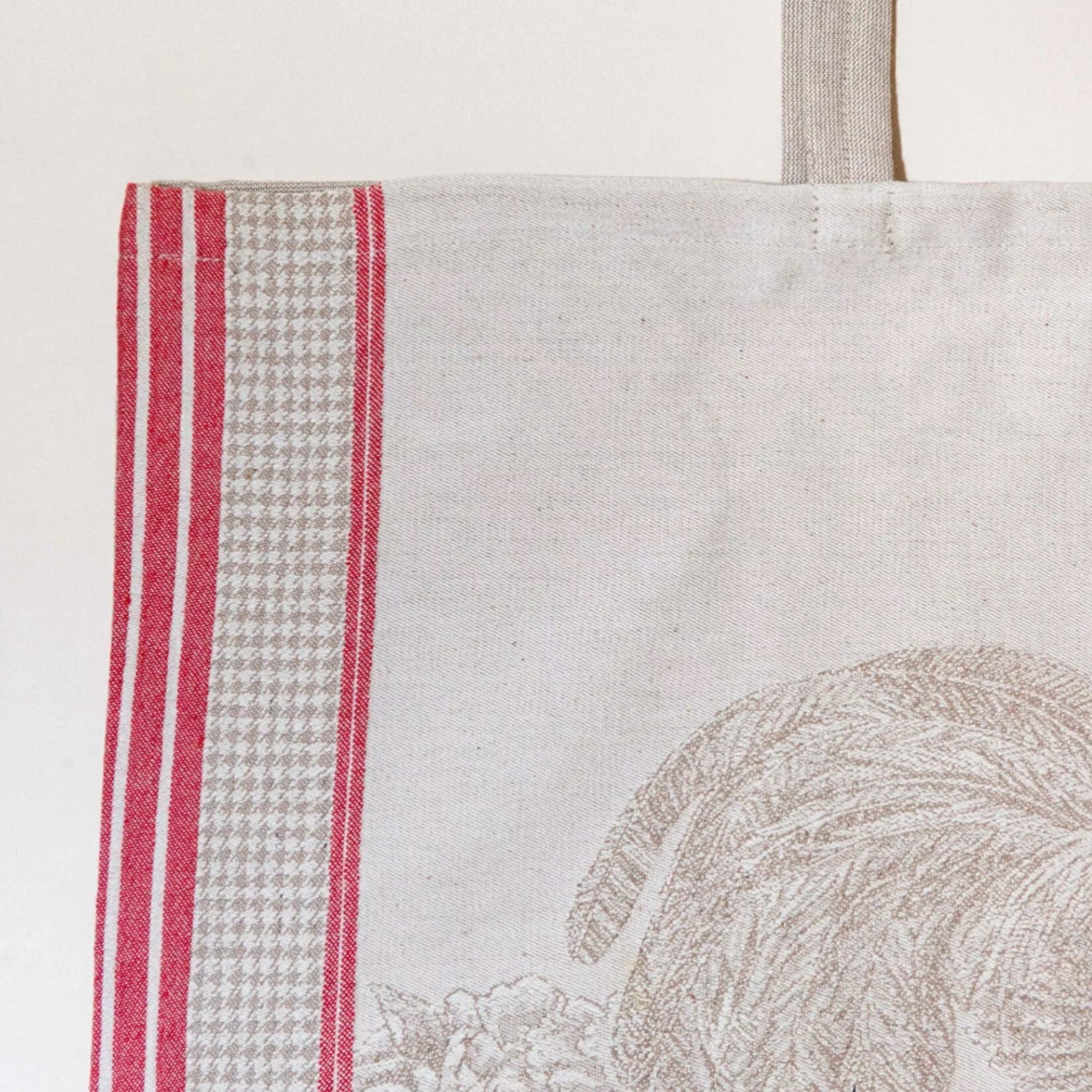 フレンチジャカードバッグ