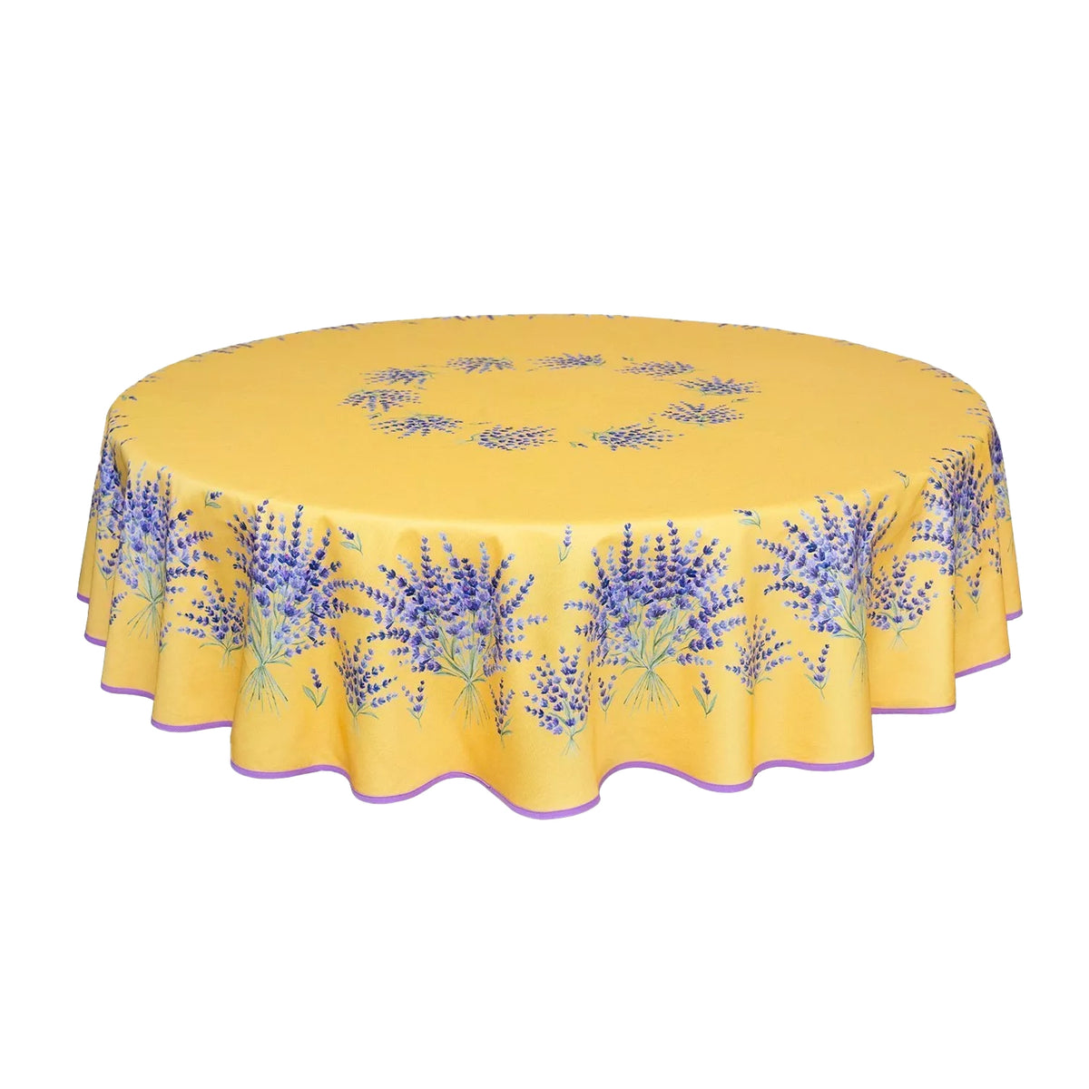 ラベンダー束テーブルクロス180(撥水) - フランス雑貨 メゾン・ド・プロヴァンス