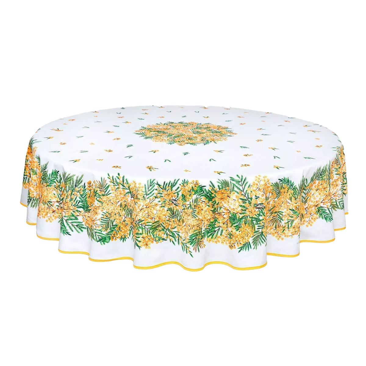 ミモザテーブルクロス180(撥水)