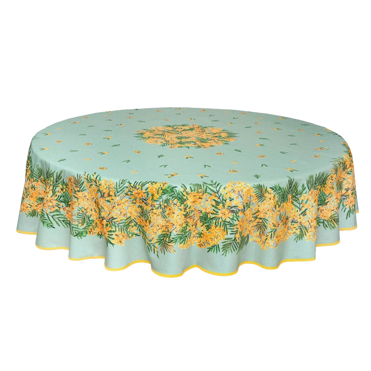 ミモザテーブルクロス180(撥水)