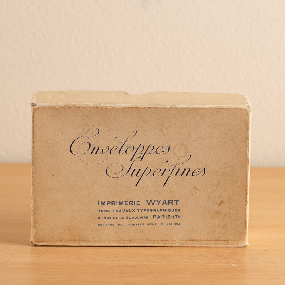 アンティーク 封筒ボックス