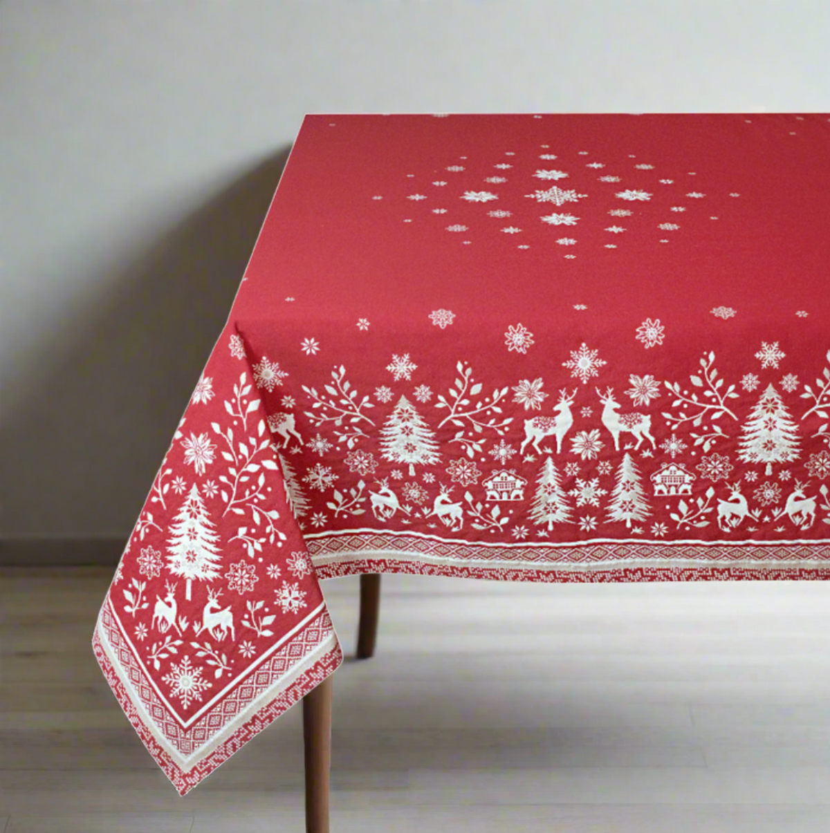 ノエルジャカードテーブルクロス250