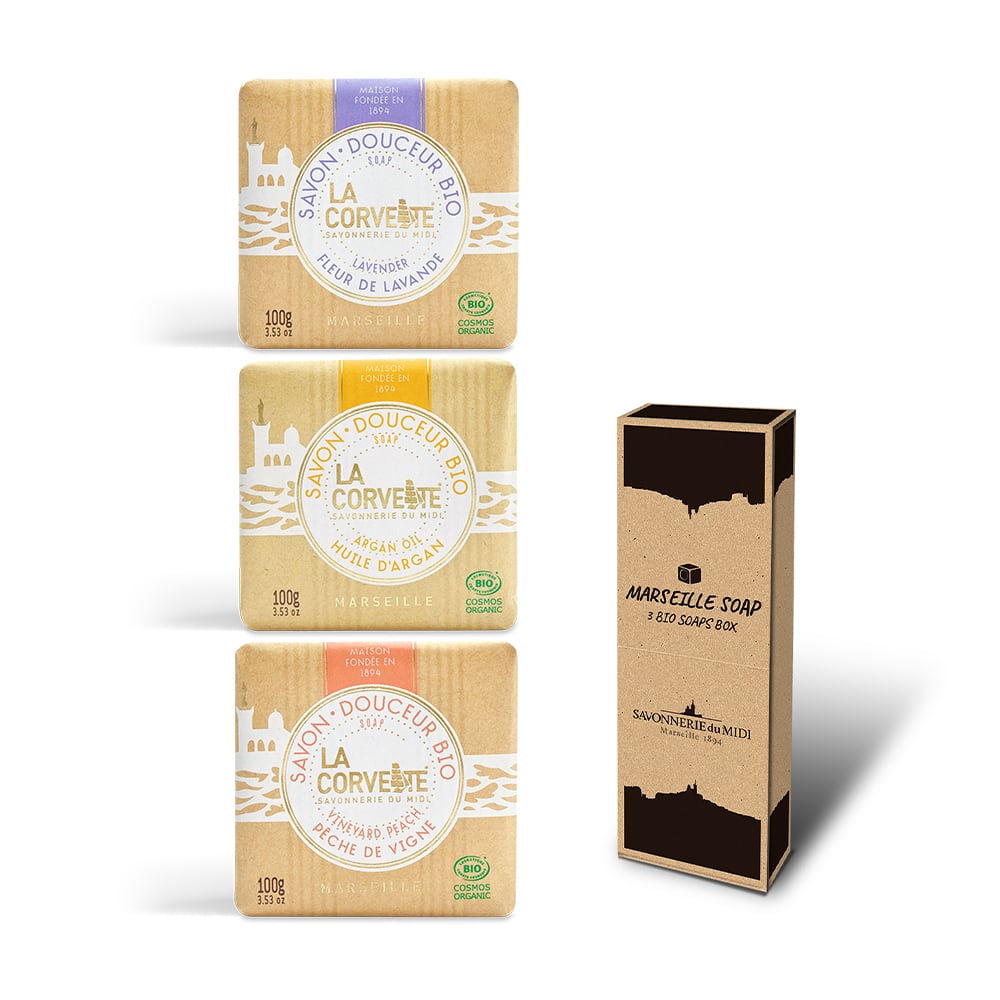 サボン・ドゥスール・ビオ (4種セット)