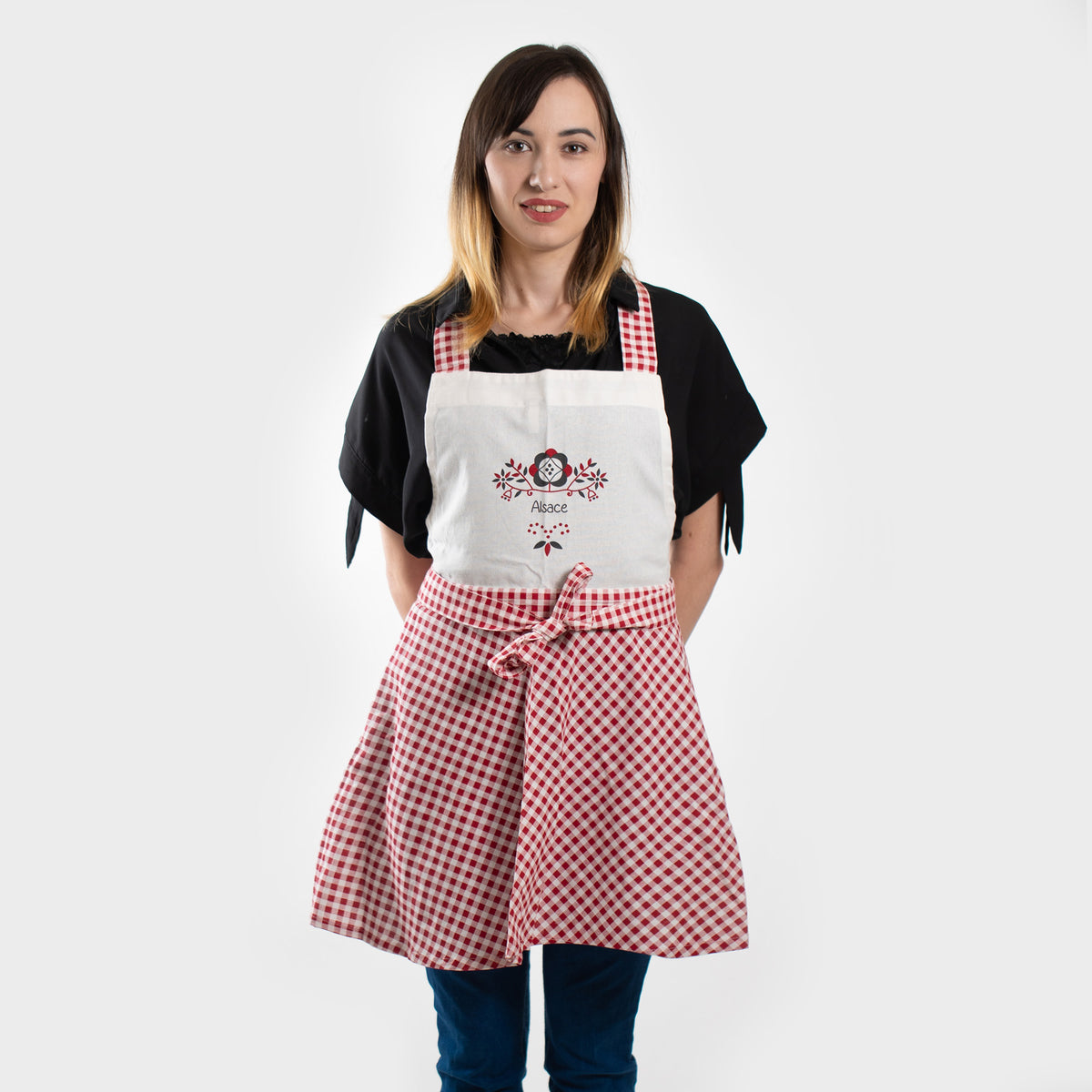 エプロン( ギンガムチェック )