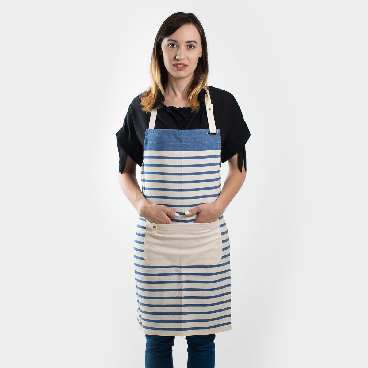 エプロン( マリン ) - フランス雑貨 メゾン・ド・プロヴァンス