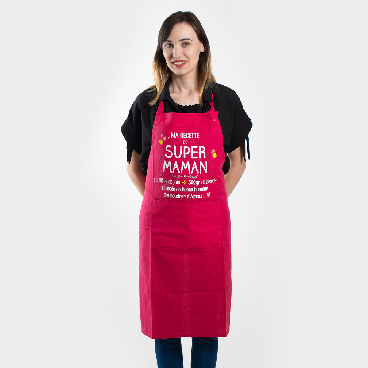 エプロン( ピンク )