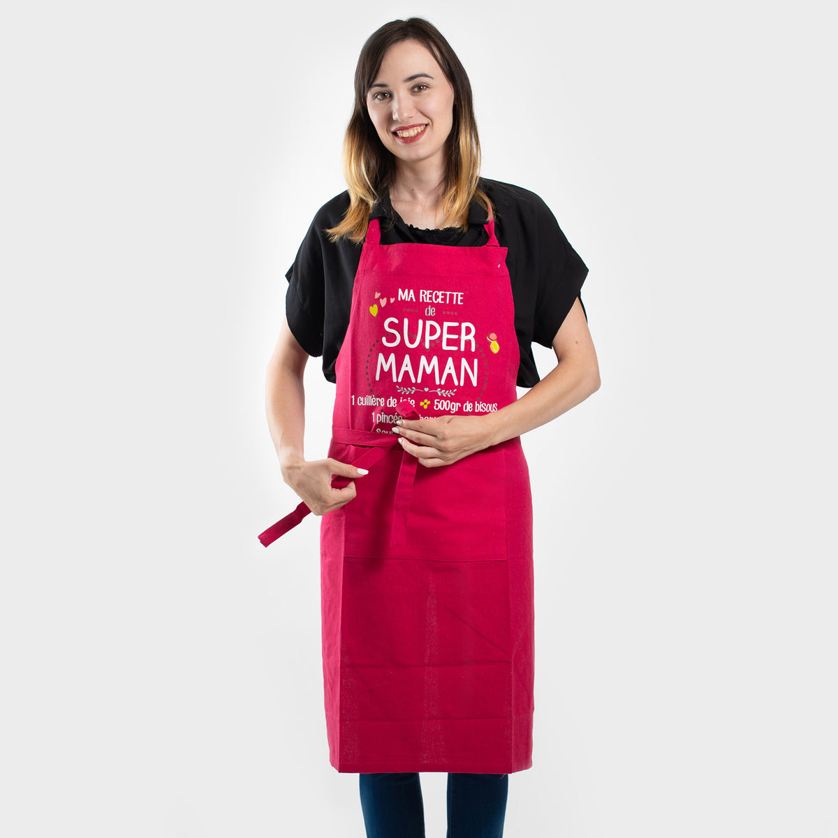 エプロン( ピンク )