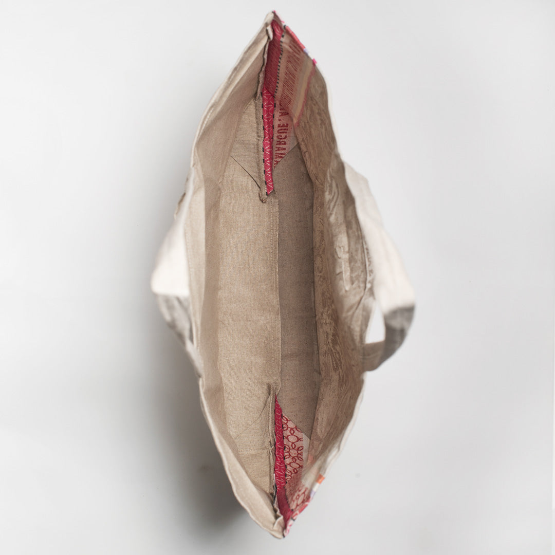 フレンチジャカードバッグ