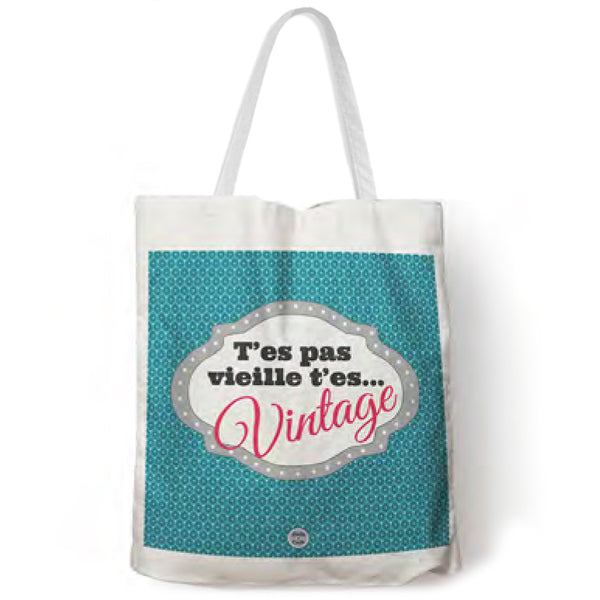 フレンチポップなトートバッグ(Vintage)