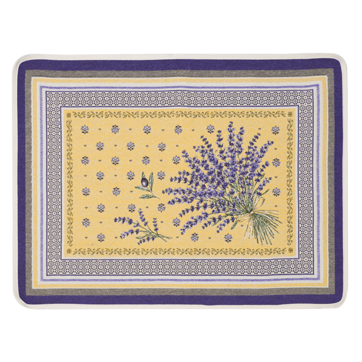 ラベンダーランチョンマット イエロー