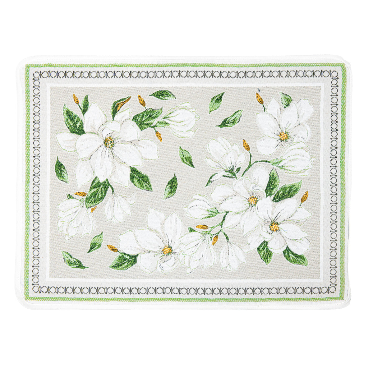 マグノリアランチョンマット 白