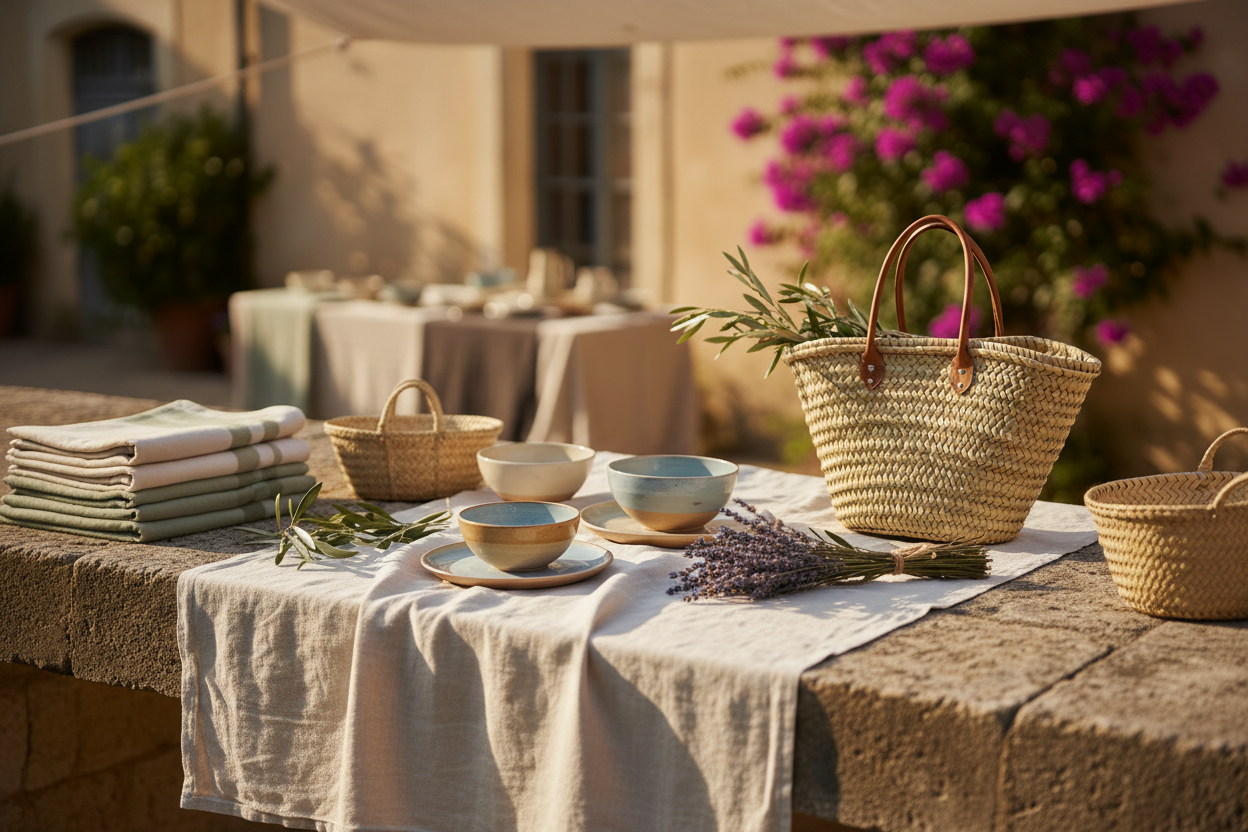 南仏の夏マルシェ — Marché Banner