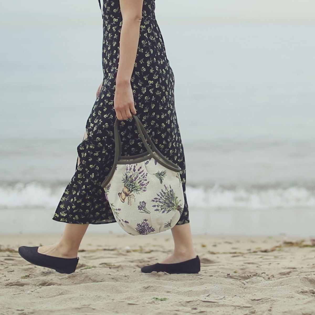 フレンチリバーシブルバッグ