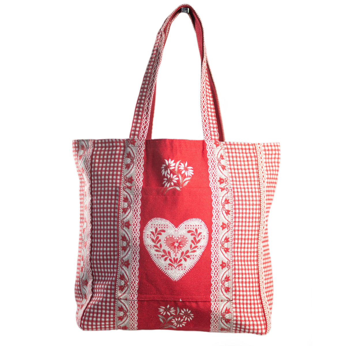 フレンチリバーシブルバッグ (横長トート)