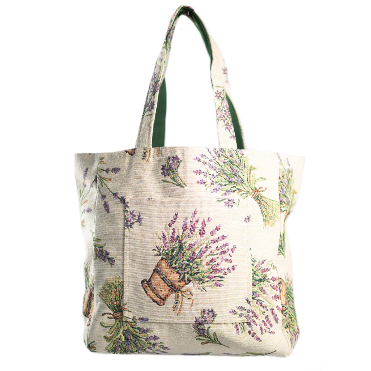 フレンチリバーシブルバッグ (横長トート)