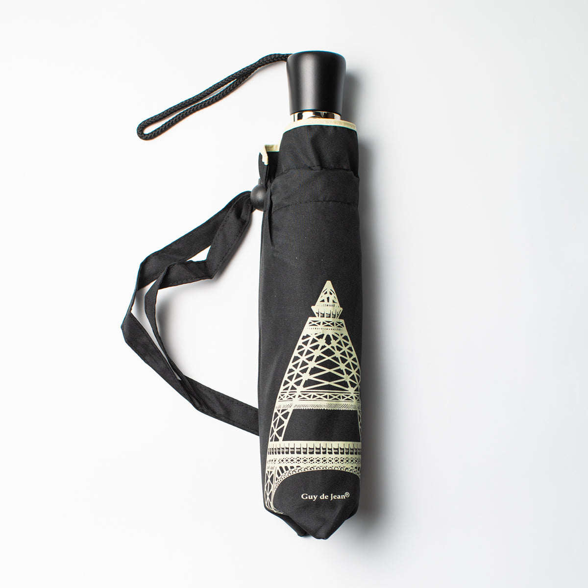 モノトーンエッフェル塔折り畳み傘