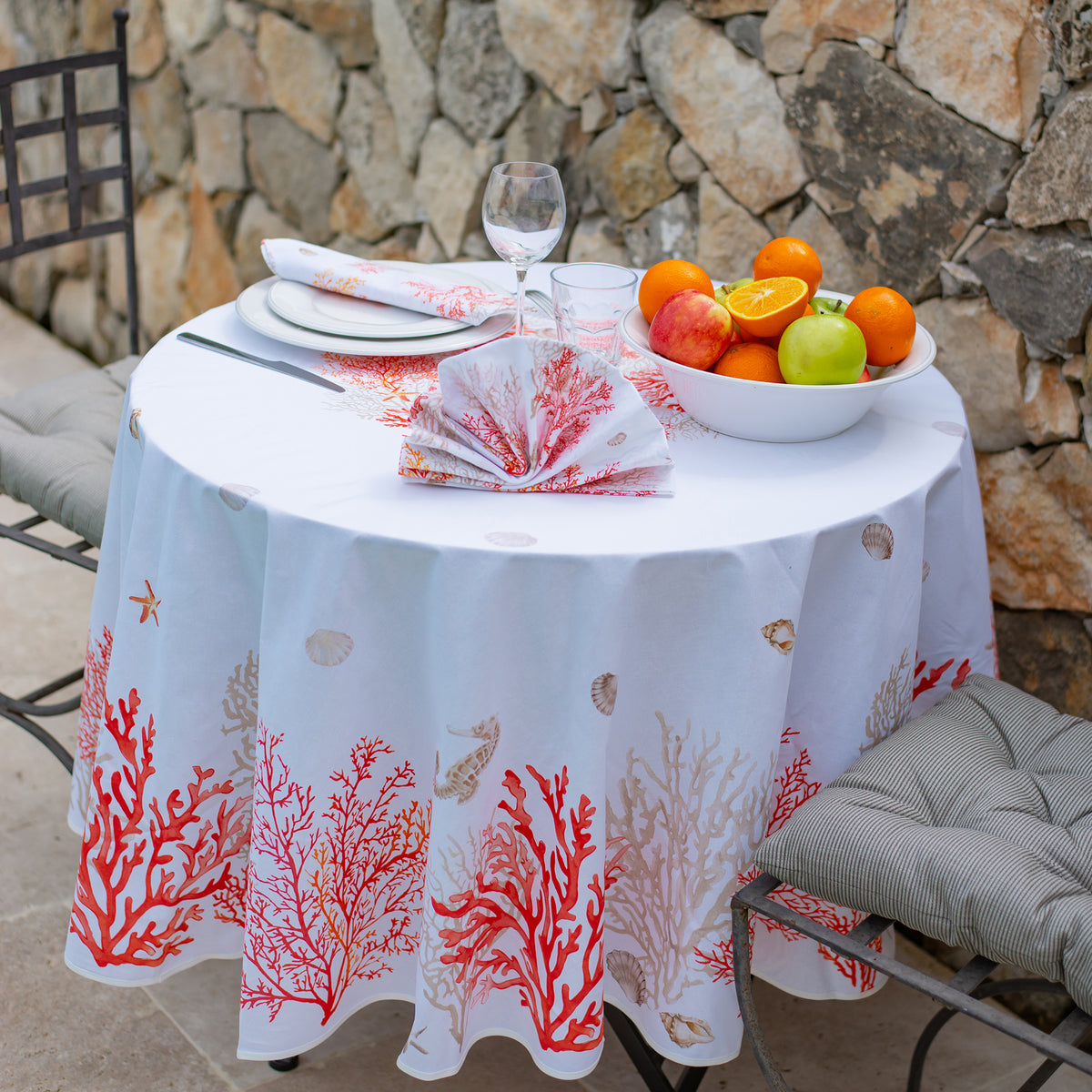 コーラルテーブルクロス180(撥水)