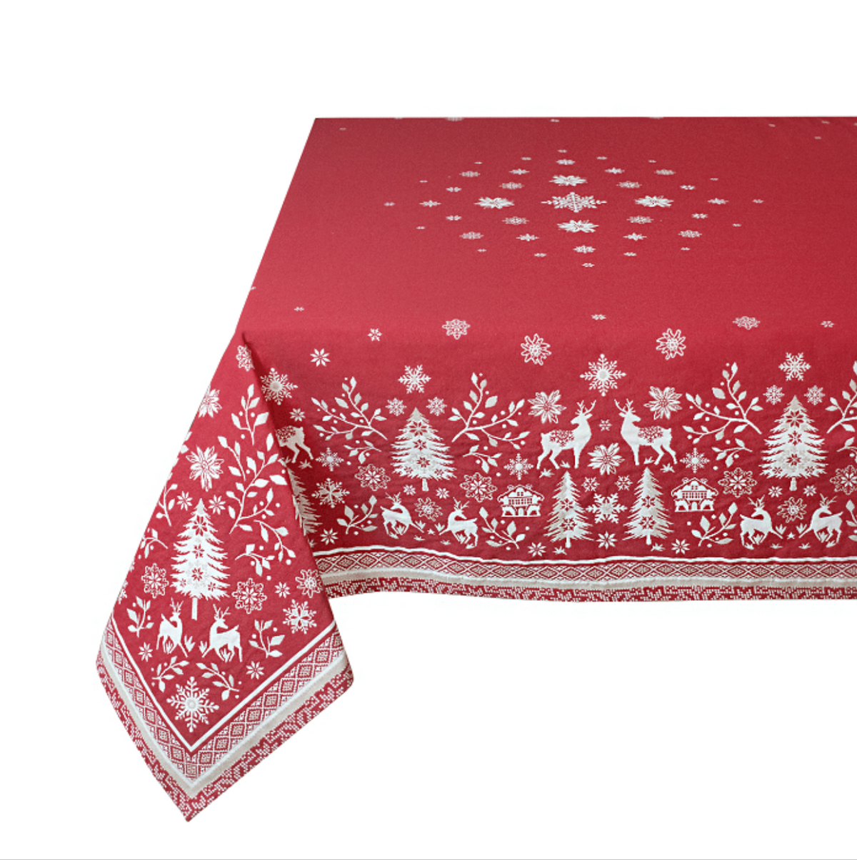 ノエルジャカードテーブルクロス250