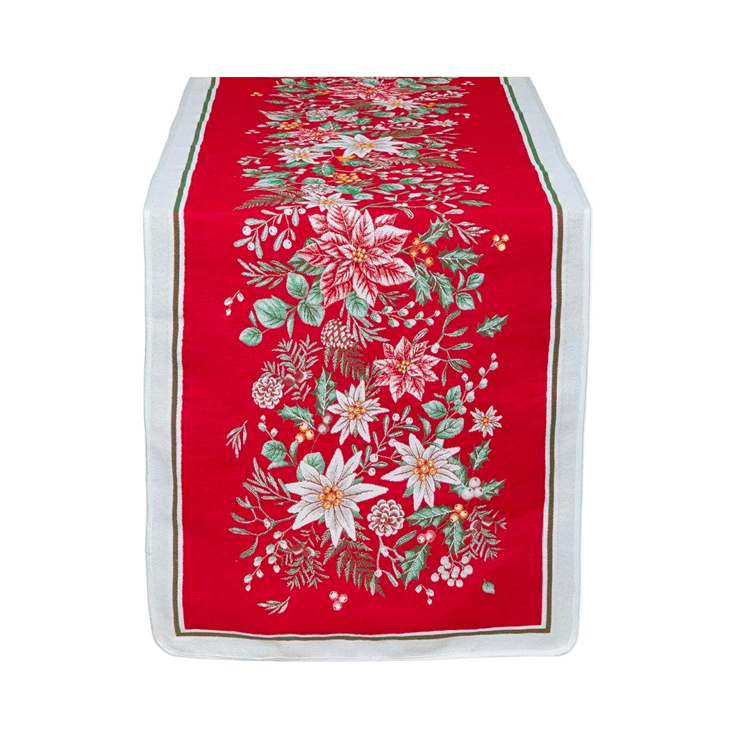 雪花テーブルランナー