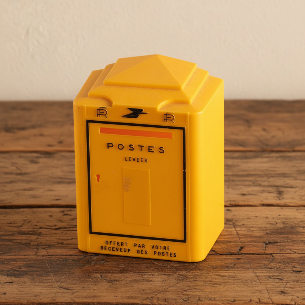 フランス 郵便局 LA POSTE 貯金箱 (S) プラスチック