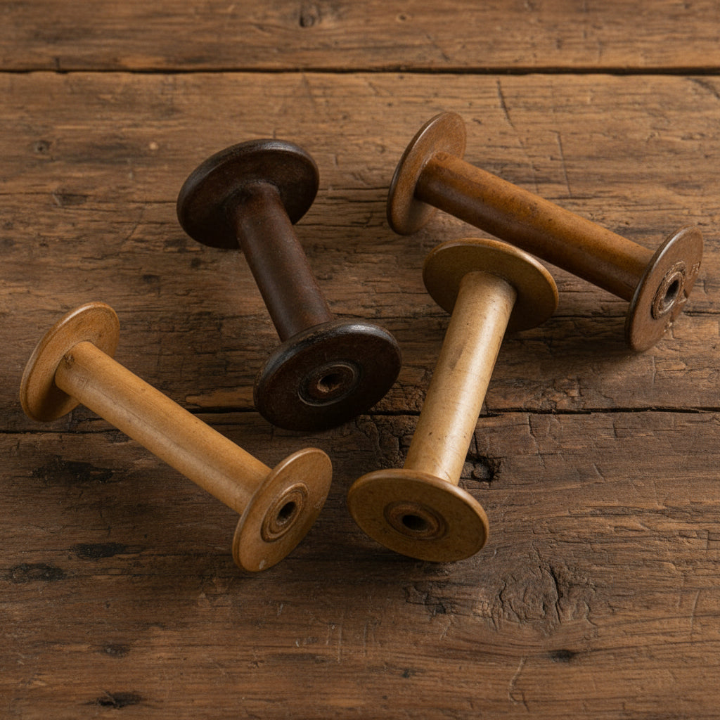 ベルリン蚤のおばあちゃんの糸巻き（4本セット）