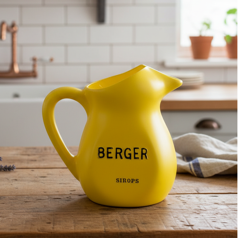 プラスチック BERGER ピッチャー (yellow)