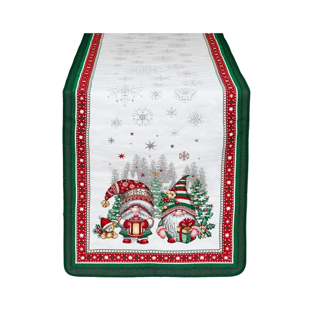 庭小人テーブルランナー