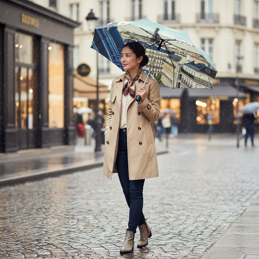 ライフスタイル・雨の日使用シーン