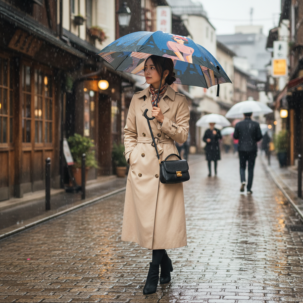 ライフスタイル・雨の日使用シーン