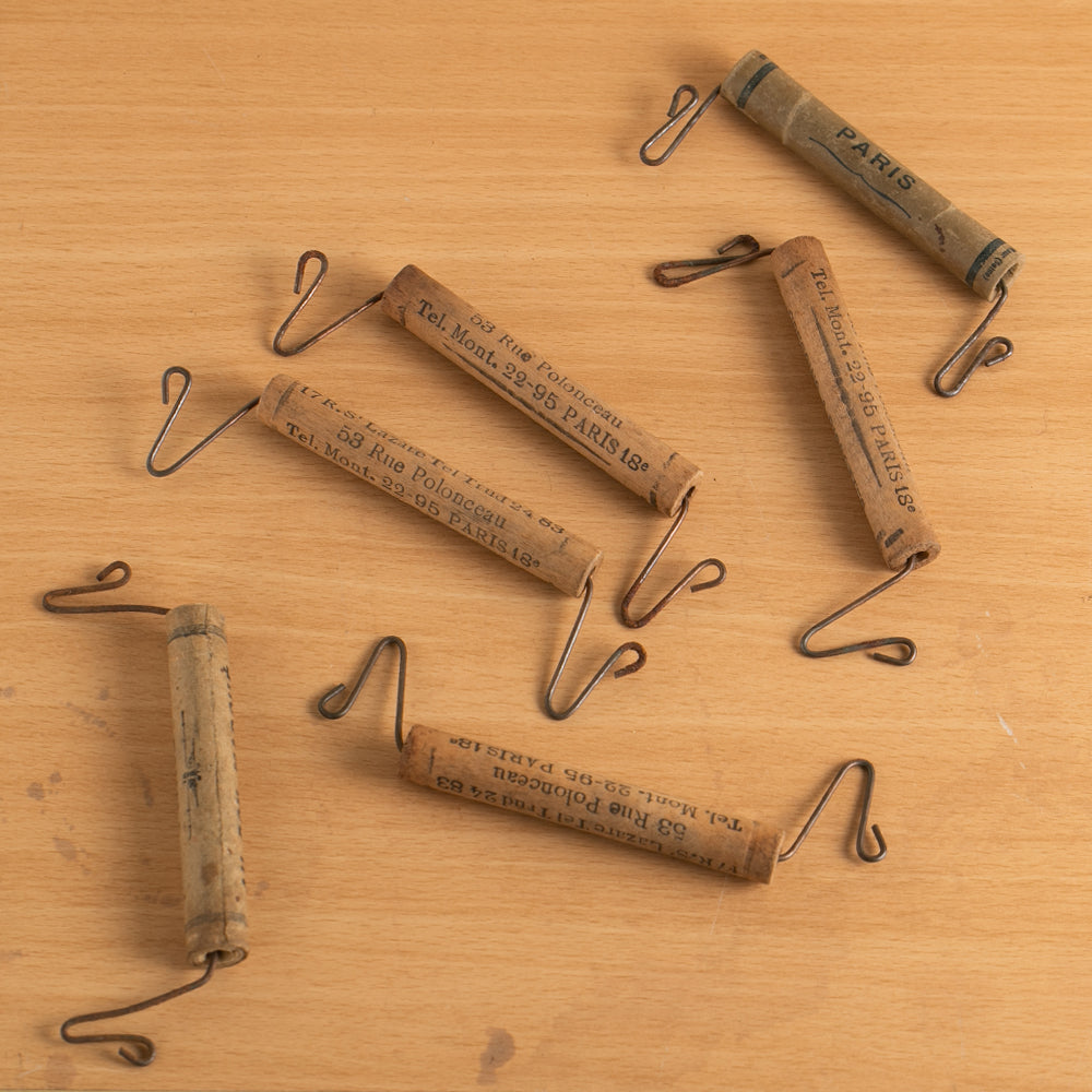 フランスアンティーク キャリアバッグハンドル（1本）