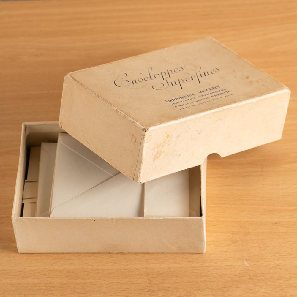 アンティーク 封筒ボックス