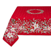 雪花ジャカードテーブルクロス250