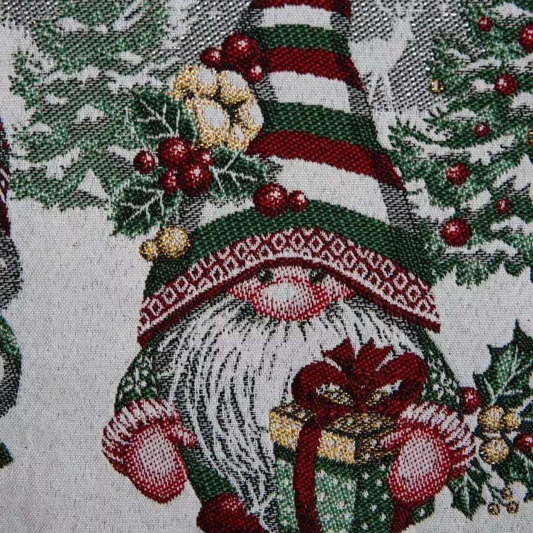 庭の小人ジャカードテーブルクロス250