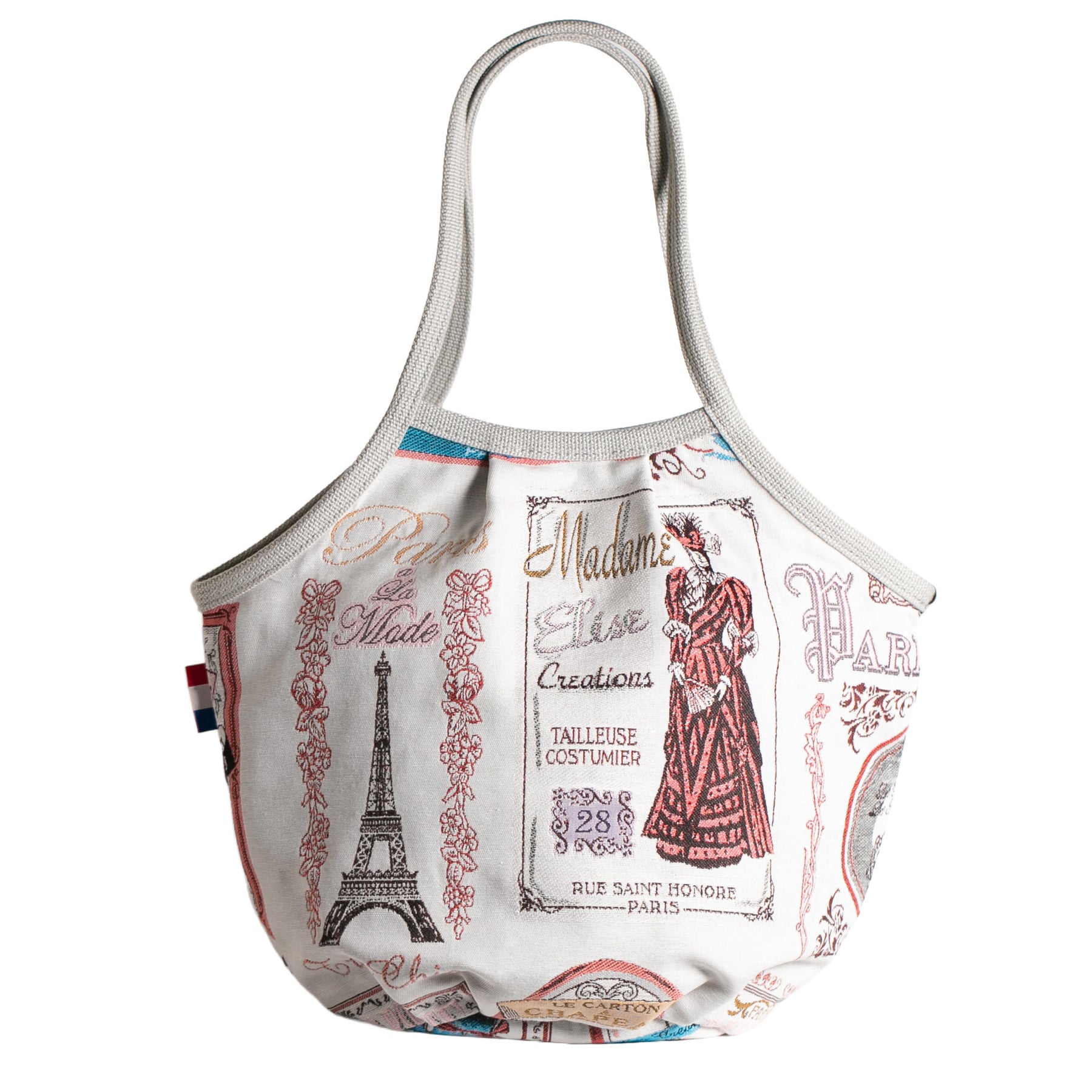 フレンチリバーシブル南フランス製バッグ - フランス雑貨 メゾン・ド