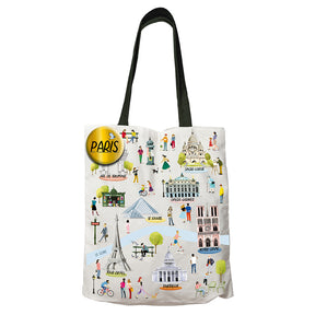 バッジ付きのトートバッグ（1950） - フランス雑貨 メゾン・ド・プロヴァンス