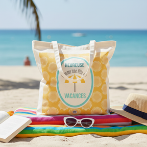 フレンチポップなトートバッグ（Vacances) - フランス雑貨 メゾン・ド・プロヴァンス