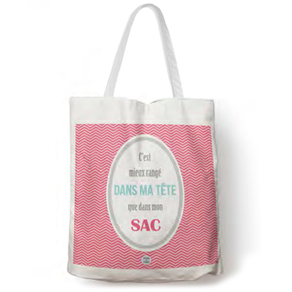 フレンチポップなトートバッグ（Tête)