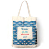 フレンチポップなトートバッグ（Bonjour)