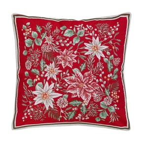 雪花クッションカバー